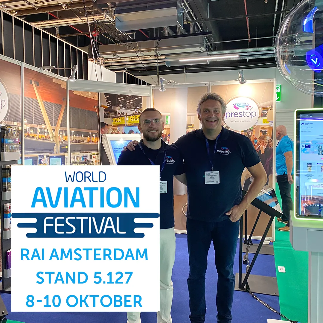 Bezoek Prestop op het World Aviation Festival in Amsterdam