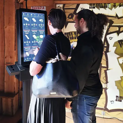 Canna kiosks bij evenement Delta9 Analytics voor coffeeshops