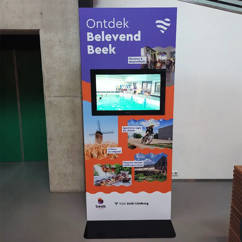 Ontdek Belevend Beek met interactieve inspiratietotems